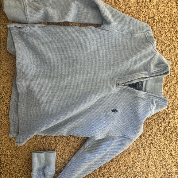 Ralph Lauren Boys quarter zip sweater - Picture 3 of 3